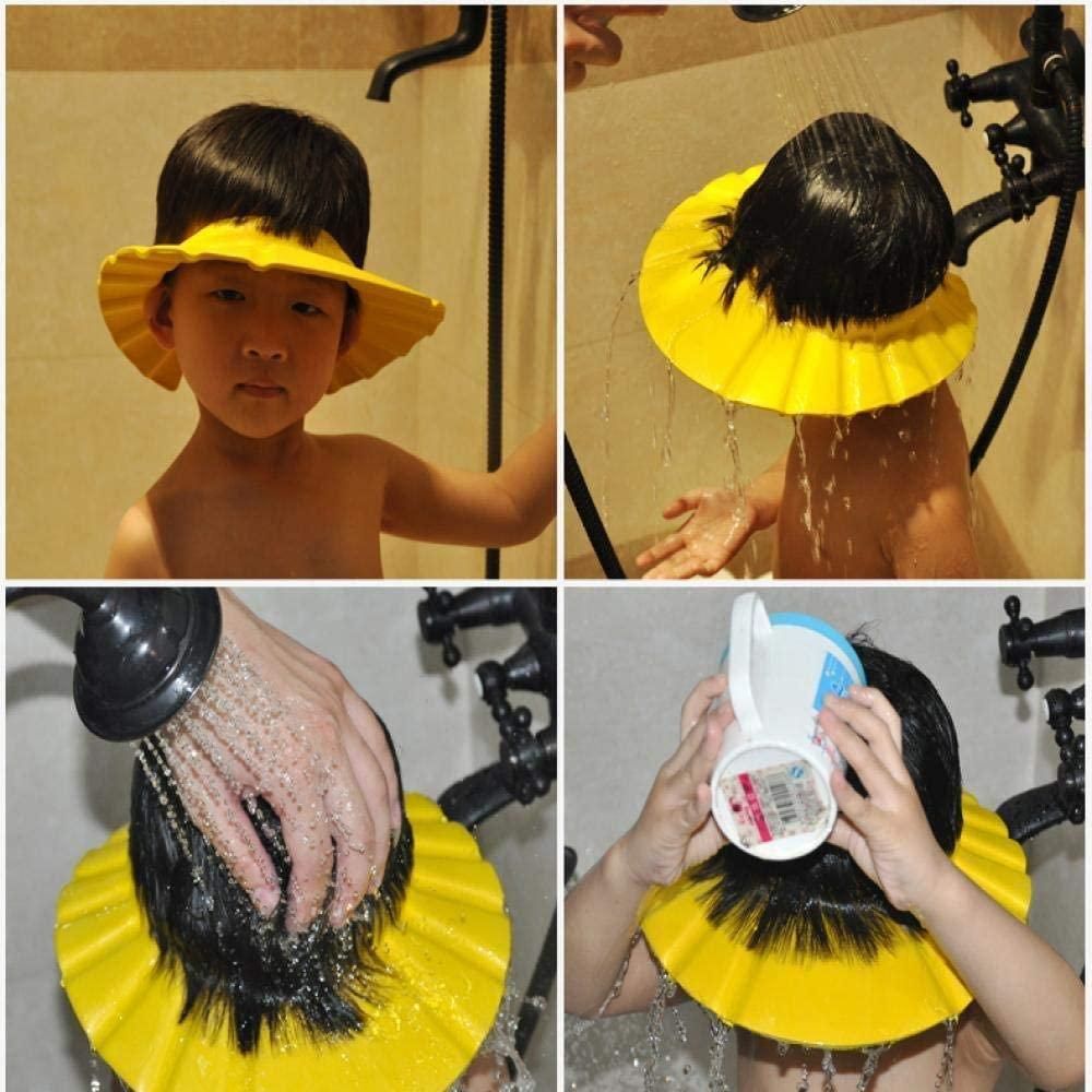 Baby Adjustable Safe Bathing Shower Cap (Pack of 2) - bestdealsstore